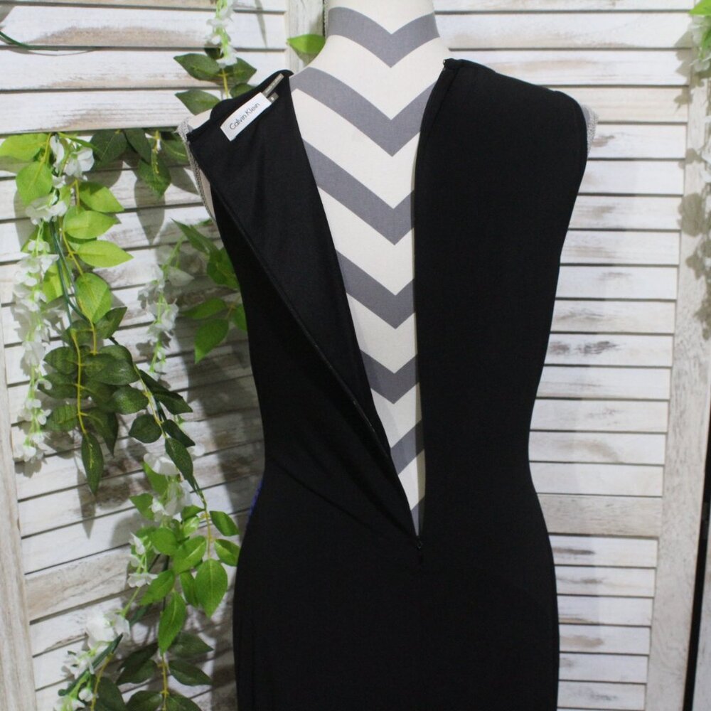 Calvin Klein Color Block Sheath Dress (519) - Picture 12 of 16